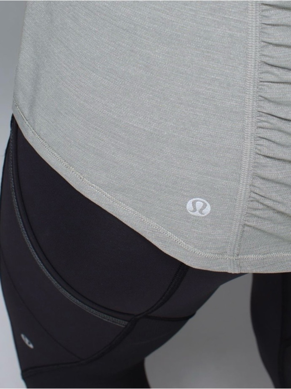 lululemon athletica Gray 'RUNNER UP' Racerback Tank - Picture 6 of 8